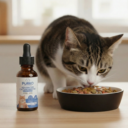 Stop Kidney Function Loss Before It's Irreversible with Purro™ Advanced Cat Probiotic